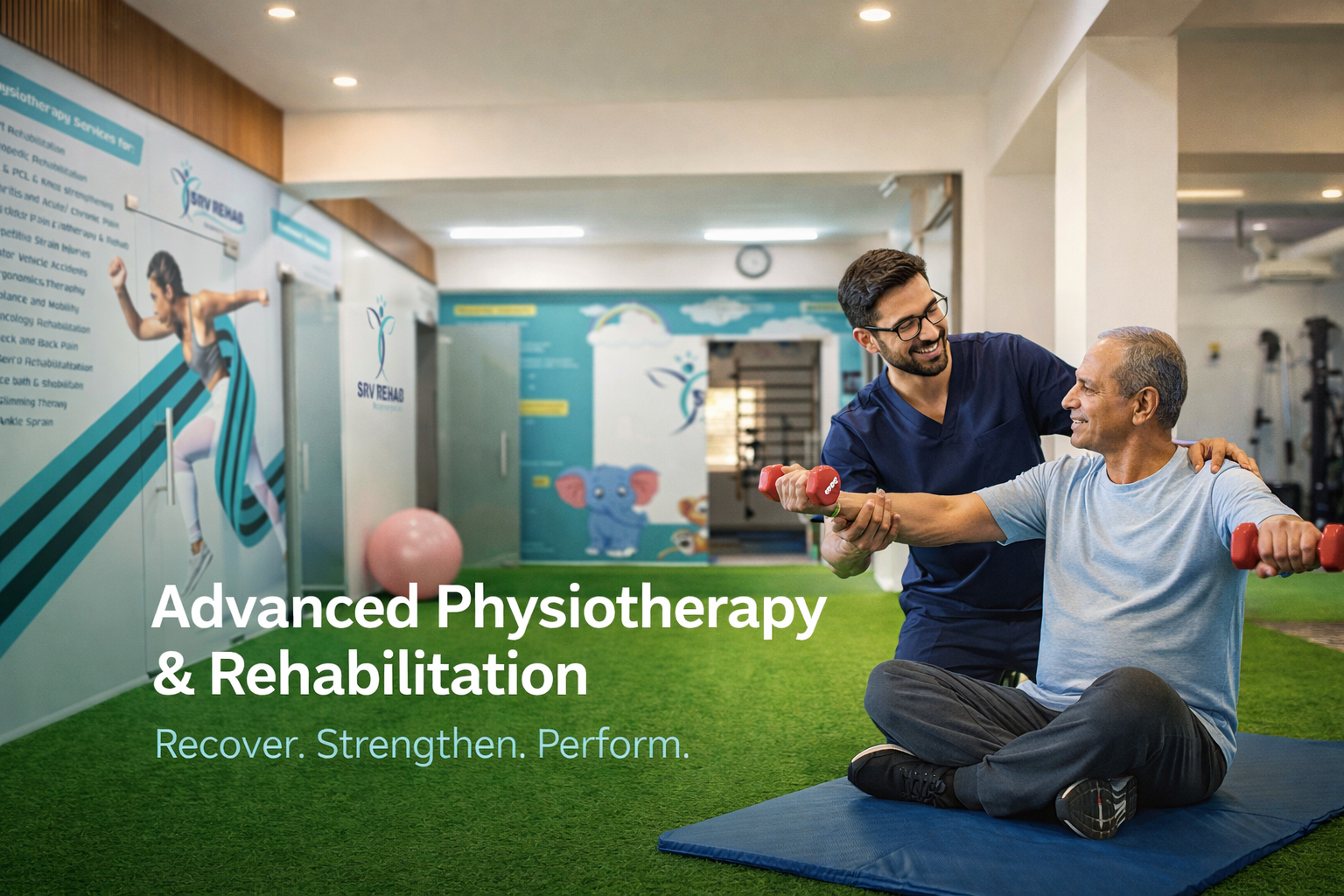 Recover Stronger with SRV Rehab